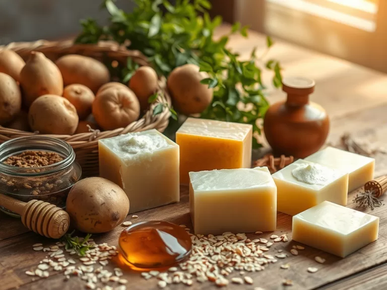 A+ Grade Potato Flakes – A Natural Skincare Ingredient for Soaps and Scrubs