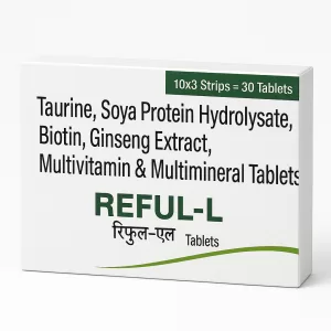 Taurine, Biotin, Ginseng Extract - 10x3 (30 Tablets) Multivitamins & Multimineral for Men/Women