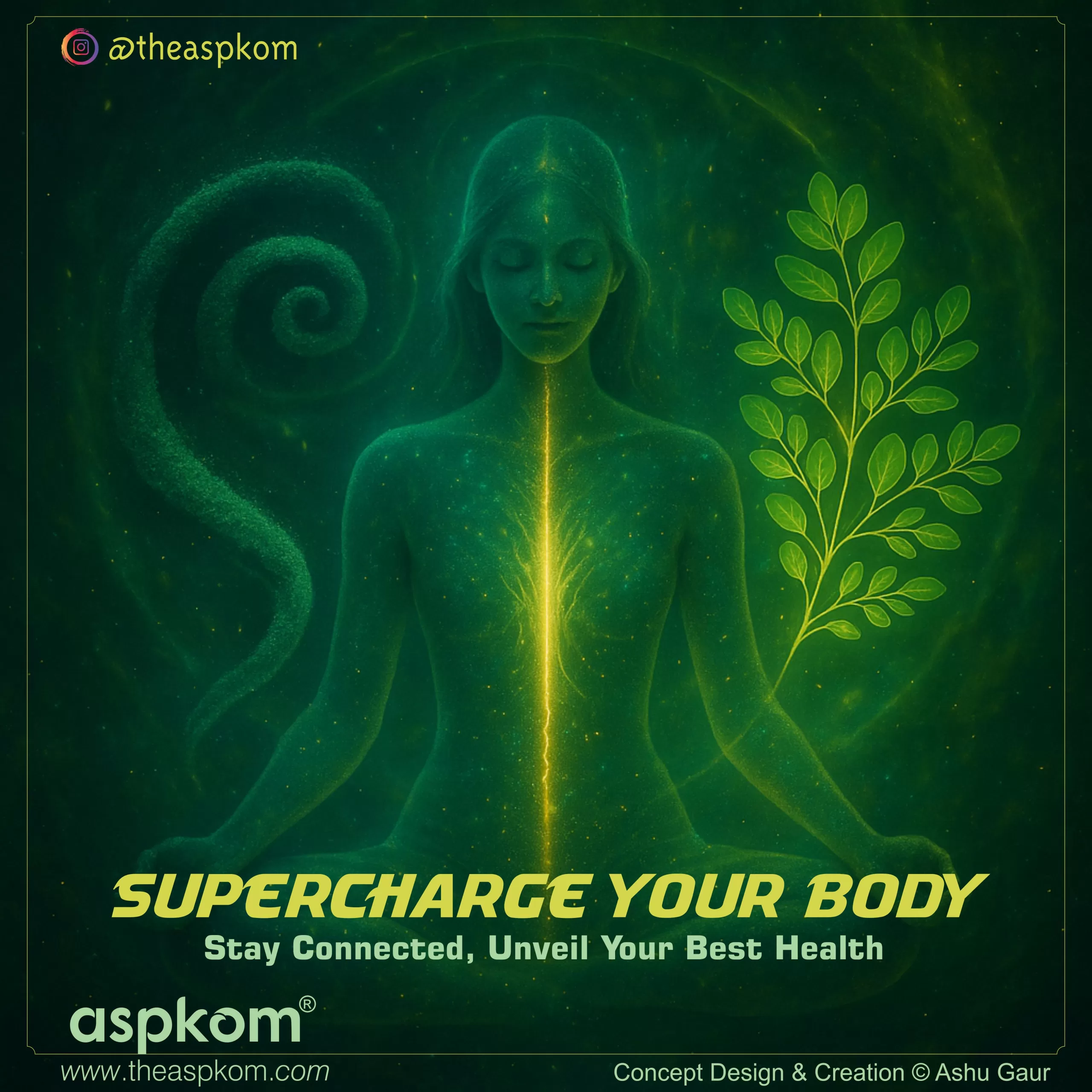Epsha® Mornulina blend of Spirulina and Moringa powders for complete nutrition and health benefits